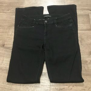 White House Black Market -Black Denim Jean size2R
